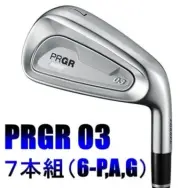 PRGR 03 2025 Iron set 6-9,P,A,G / Steel III Ver.2 S