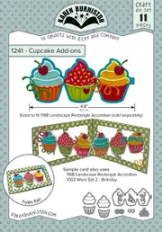 Karen Burniston Cupcake Add-on Die