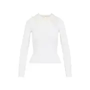 [Chloe] Chloe-Iconic Milk Wool Sweater-Donna 38 FR