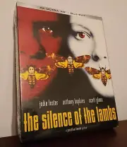 The Silence of the Lambs (4K + blu-ray) new, sealed with slipcover. Ships in box