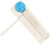 Paper Cutter Slicer - 4-in-1 Crafting Paper Cutter for Students,Precision Paper Edge Cutter Cardstock Photo Cutting Tool for Gathering, Home