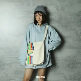 NEW BALANCE 327 CANVAS BAG 彩虹 彩色 肩背手提兩用包 帆布袋 購物袋【NB327BAG