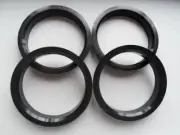 (4) ABS Hubrings | 66.1mm Wheels to 64.1mm Car Hub (Hub centric rings)