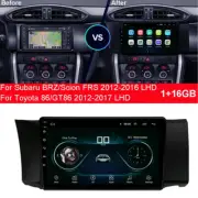 For Subaru BRZ Scion FRS Toyota 86 GT86 2012-2016 Android Radio Stereo Head Unit (for: Subaru)