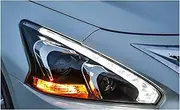 Headlight Assembly Compatible With Nissan Altima 2013-2015 Teana LED DRL Halogen Turn Signal Xenon Low Beam High Beam(HID Lamp)