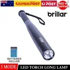 LED Flashlight Emergency Super Bright Torch Tactical Long Lamp 3 Mode Waterproof