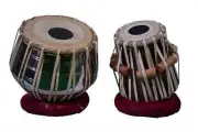 HIGH QUALITY HAND DRUM INDIAN PERCUSSION STEEL DESIGNER TABLA WITH BAG