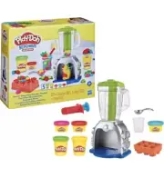 Play-Doh Swirlin' Smoothies Toy Blender Playset, Play Kitchen Appliance Set NIB