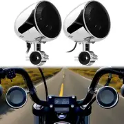 300W Amp Bluetooth Motorcycle Audio Amplifier Stereo Speakers System Harley AUX