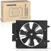 A-Premium A/C Condenser Fan Assembly Compatible with Select Honda Models - CR-V CRV 2002-2006, Element 2003-2006 - Replace# 38611PNA003, 38611PZDA01