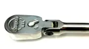 NEW Snap-on™ THLF72O 1/4" Drive ORANGE Soft Grip 8 1/4" Long Flex Head Ratchet