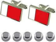 [Select Gifts] Shirt Dress Studs Dubai Flag Cufflinks