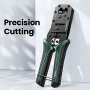 RJ45 Crimper Tools RJ45 Crimping Pliers for CAT6/7 Ethernet Lan Cable Network
