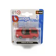 Bburago Licensed 1:64 Scale Porsche 918 Spyder Diecast Model Car Red