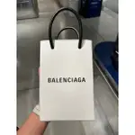 二手特價 BALENCIAGA 593826 SHOPPING PHONE HOLDER 手機包 手提包 現貨實拍