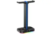 Havit TH650 RGB Dual Headset Stand Gamer Headphone 2x USB Ports