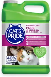 Cat'S Pride Premium Lightweight Clumping Litter: Pure & Fresh - up to 10 Days of