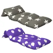 Dreamz Floor Bed Mattress Foldable Lounge Pillow Portable Kid Sofa Cushion Couch