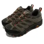 【MERRELL】登山鞋 MOAB 3 GTX WIDE 男鞋 寬楦 綠 黑 防水 支撐 戶外 VIBRAM(ML035801W)