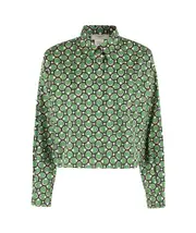 Weekend Max Mara Ragtime All-Over Printed Top IT46 Fantasia