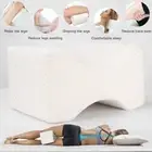 Memory Foam Wedge Contour Knee Pillow,Knee Support Pillow for Side Sleepers NEW