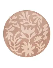 [Miss Amara] Hira Rollie Pollie Round Playmat in Pink