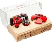 Freud 97-150: 3 Piece Premier Adjustable Cabinet Bit Set
