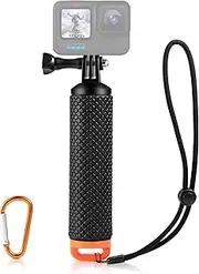 Yullmu Floating Hand Grip, Waterproof Pole Mount for GoPro Hero 13/12/11/10/9/8/7/6/5/4/3/3+/2/1 Session, Handle Mount Accessories for Fusion AKASO DJI Osmo Action Cameras