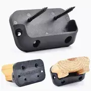 Deck Horizontal Railing Connectors Brackets with Screws for 2x4 (Actual 1.5x3...