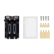 With RTC Uninterruptible Power Supply Battery Charger For Raspberry Pi 4B/3B+/3B