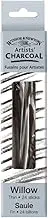 Winsor & Newton Willow Charcoal Thin Sticks, Grey, 24 Count (Pack of 1)