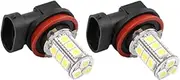 XYWHPGV 2 Pcs H11 White 5050 SMD 18 LEDs Fog Driving Light Car H9 H8 Daytime Running Lamp Bulb 1.3W(2bb11 45840 70469 b8100 bdf3c 3aabe