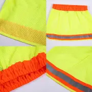 US 1-2 Pack Hard Hats Neck Sun Shade Shield Accessories Visor Reflective Stripe