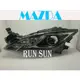 ●○RUN SUN 車燈,車材○● 全新 馬自達 09 10 11 12 13 MAZDA 3 馬3 原廠型魚眼大燈 一顆5600