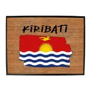 Kiribati Country Flag Nationality - Novelty Doormat