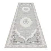 Amore Traditional in Grey : Runner Rug