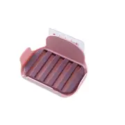10Pcs Bathroom Wall-mounted Soap Storage Dish Punch-free Self-adhesive Soap Tray Household Double Layer Drain Soap Sponge Rack Holder