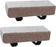 ＫＬＫＣＭＳ 2Pcs Chair Armrest Cushion Armrest Support, Pillow Chair Arm Rest Pillow, Light Grey