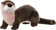 River Otter 12" Cuddlekins Wild Republic plush stuffed animal toy brown muskrat