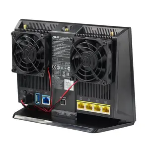 QUU （電子消費） 1套冷卻風扇USB風扇冷卻器，用於A-SUS RT-AC68U / AC86U / AC87U