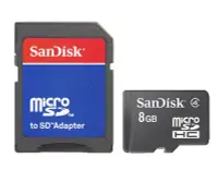 在飛比找Yahoo!奇摩拍賣優惠-SanDisk 8G Micro SD MicroSD Cl