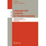 LANGUAGES AND COMPILERS FOR PARALLEL COMPUTING
