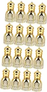 Healvian 4sets 4pcs Vintage Perfume Bottle Refillable Travel Essential Oil Storage Containers Portable Fragrance Dispenser for Perfume for Travel Personal Use 4pcs*4
