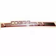 Bayliner Cobra Boat Decal | 73 1/2 x 4 3/4 Inch Silver/Black/Red