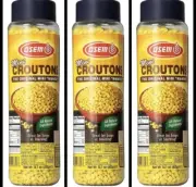 3 PACK The Original Soup Croutons By Osem Mini Mandel Soup Or Snack 14.1 Ounce
