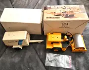 NIB NZG Ingersoll Rand SP-60DD Roller Vibratory Compactor & Air Compressor-Read
