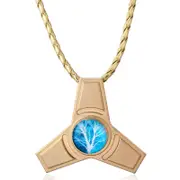 Unisex Fidget Spinner Pendant Chain Life of Tree Alloy Trinity Necklace for Women Men
