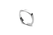 Sterling Silver Madison Square Ring