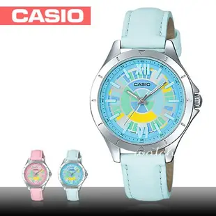 【CASIO 卡西歐】送禮首選_真心系列_真皮錶帶_淑女錶(LTP-E129L-2A)