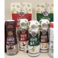 在飛比找蝦皮購物優惠-現貨 韓國 CJ 白雪牌 調味鹽  補充包 夾鏈式 大蒜調味